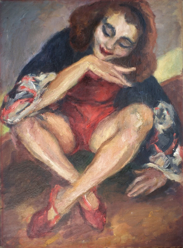 Abbildung: Lotte Lesehr-Schneider, Else Schneider in Tanzpose, 1932, Sammlung Joseph Hierling im Buchheim Museum © Martin Lesehr Stiftung, Stuttgart