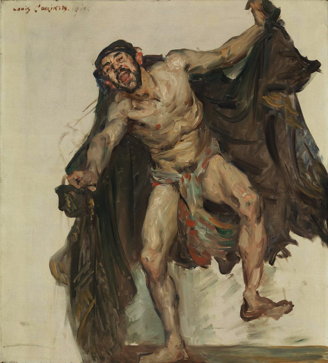 Abbildung: Lovis Corinth, Tanzender Derwisch, Öl auf Leinwand, 1904, Buchheim Museum der Phantasie, Bernried am Starnberger See